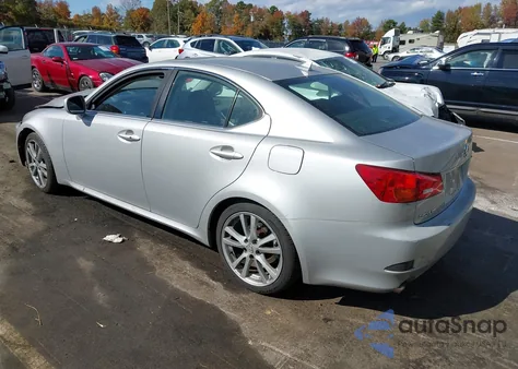 2007 Lexus Is 250 z USA, uszkodzony, nr VIN JTHBK262472037086